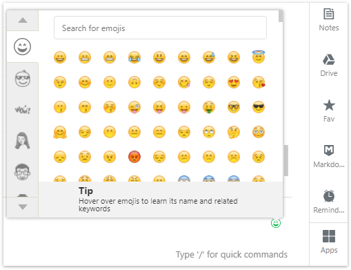 Emojis & Stickers – Flock